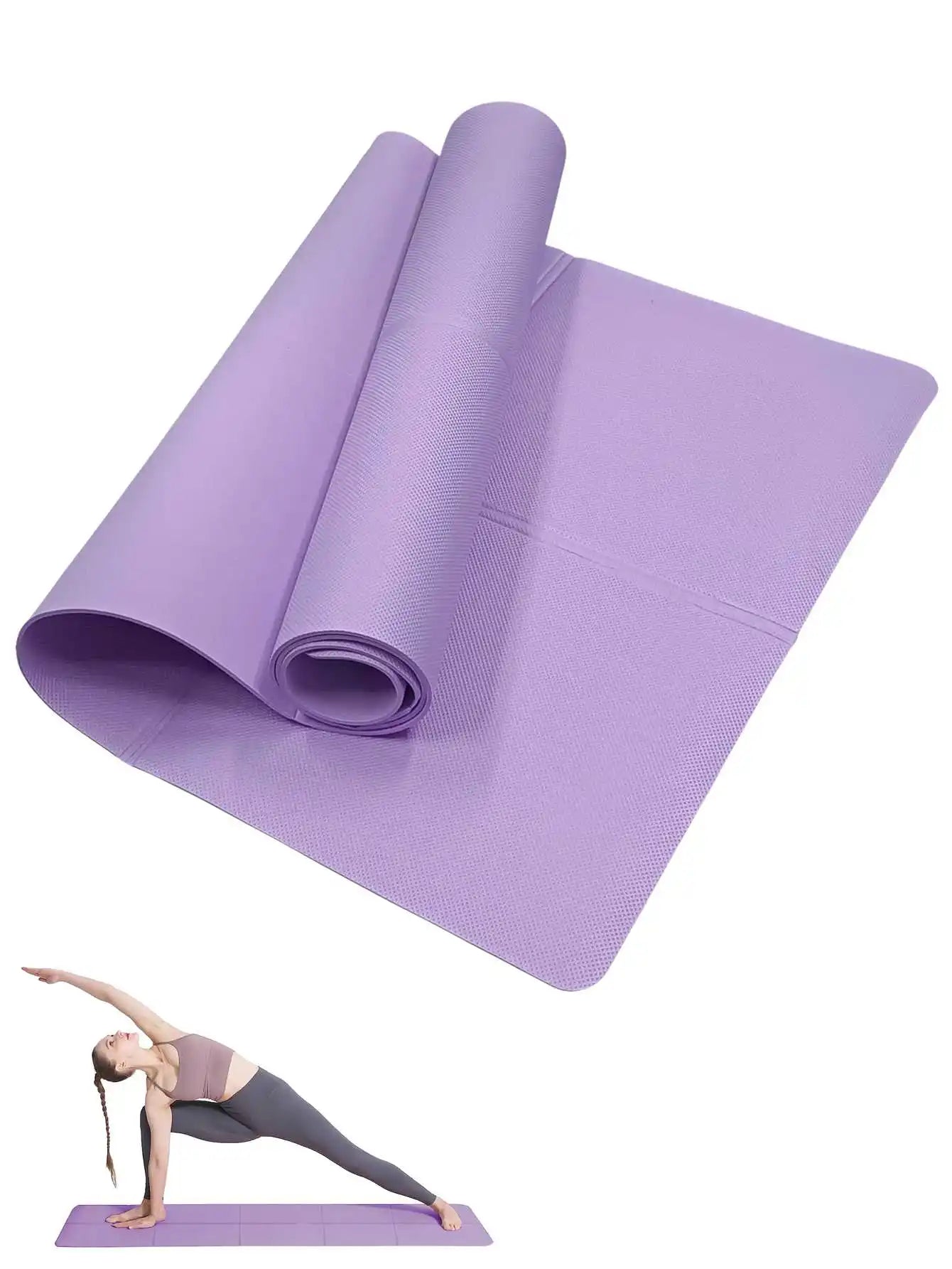 SpaceZen™ Tappetino Yoga Antiscivolo Premium – Comfort e Stabilità Totale
